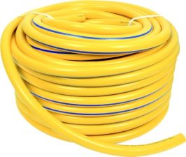 Torsino slang PVC 30mm 6 bar geel/blauw