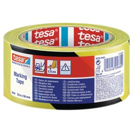 60761 - tesaflex® tough  PVC tape coatedwith rubber-resin adhesive geelgroen