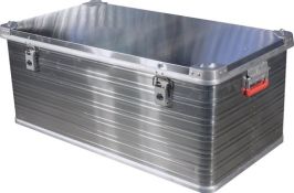 Jumbo aluminium box 140 liter