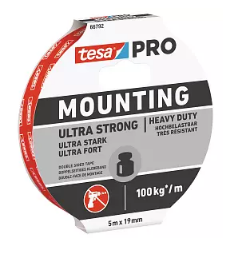 Mounting PRO ultra strong 5mx19mm wit