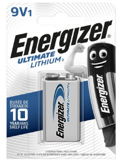 Energizer Ultimate Lithium 6Lr61 9V