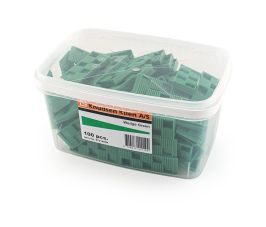 Box groene spieën - 10x30x80 - 100 stuks