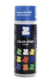 Color spray bij Zinga