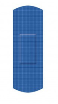 Detectaplast blauwe detecteerbare pleisters 25x72mm 100st