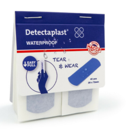 Detectaplast Tear & Wear waterproofpleisters