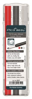 Pica BIG-Dry Refill-set FOR ALL red,graphite,white