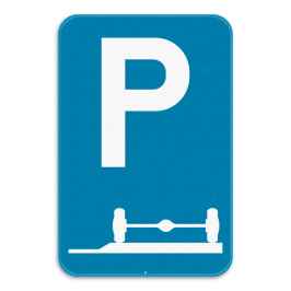 Stilt & Parkeren E9e - 'Verplicht parkeren op de berm'
