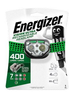 Energizer Hoofdlamp Vision Ultra HdRecharge