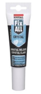 Soudal Fix All Crystal constructielijm 150ml transparant