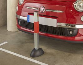 Parking paal 50 x 50 mm – H 600 mm gelijksluitend