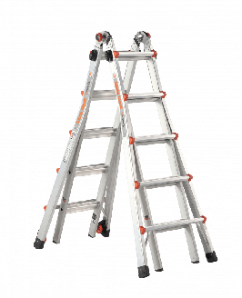 Jumbo Little Giant telescopische ladder velocity 4x5