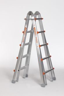 Waku telescopische ladder, 4x5 sporten
