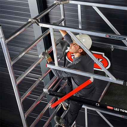 Ladders, steigers en valbeveiliging ifv. veilig werken op hoogte